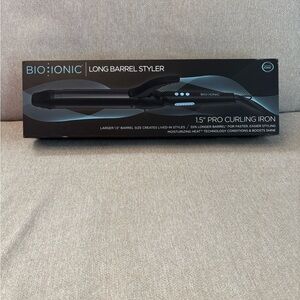 Bio Ionic 1.5" Pro Long Barrel Styler - Black